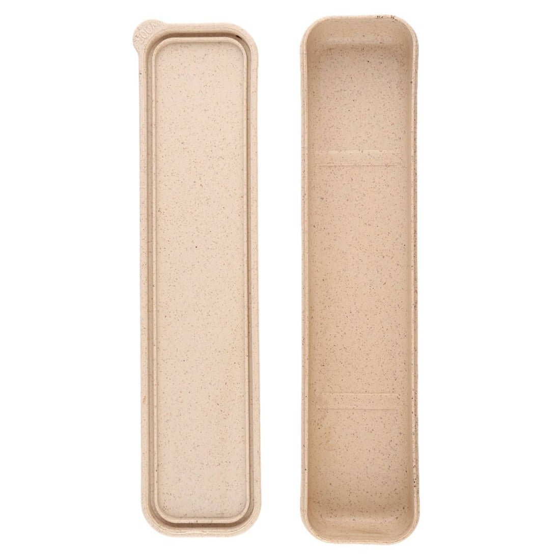 Eco friendly wheat material cutlery case (Cream)