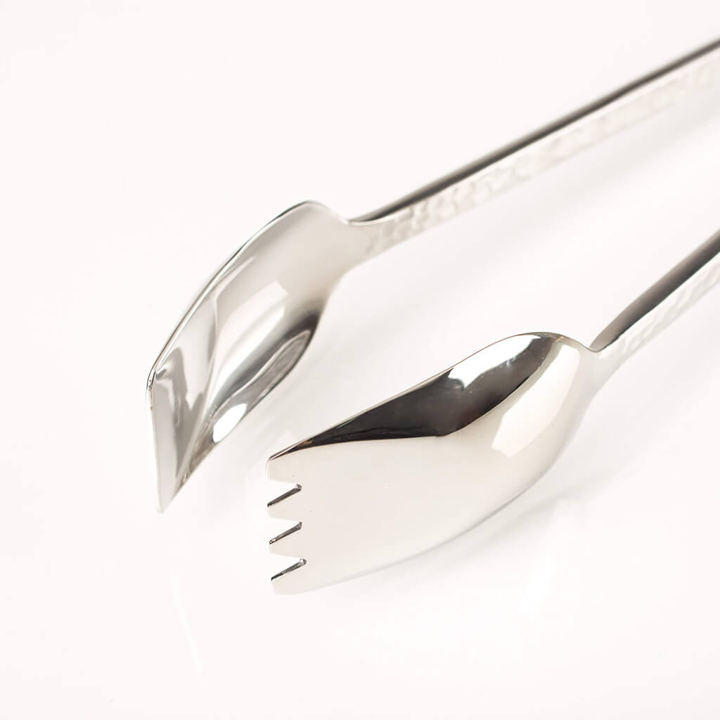Frontiera Hammered Serving Tong 255mm (Silver-L)