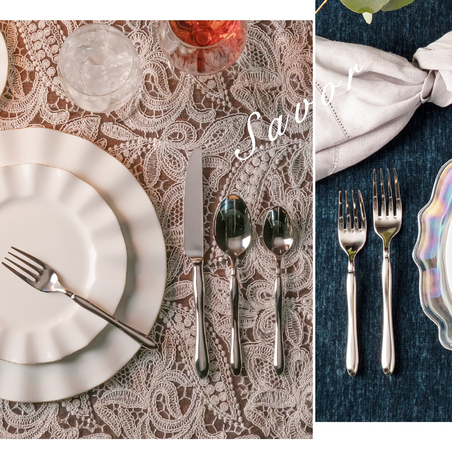 Savor Cutlery Set of (2/4/10)