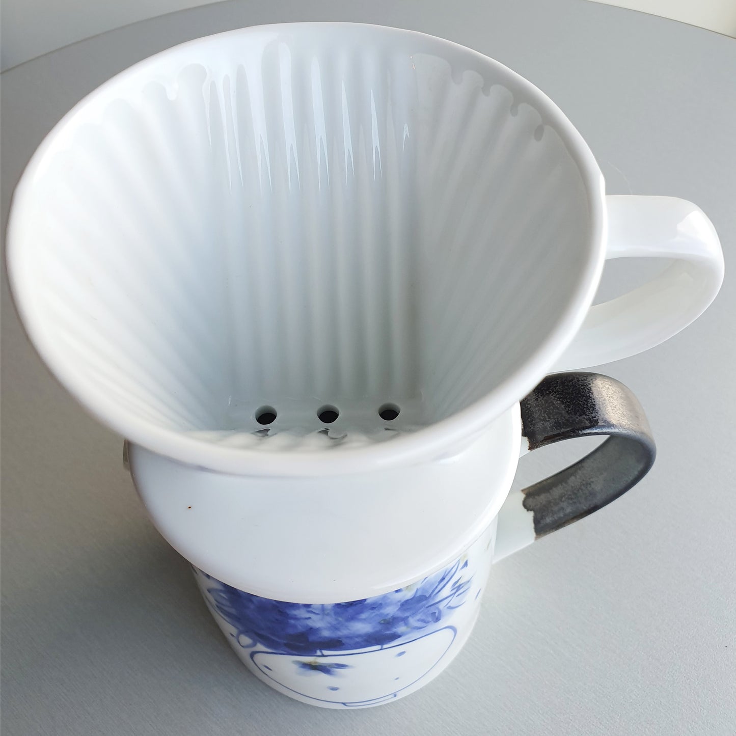 Sky Flower Dripper & Jug 2Pc Set