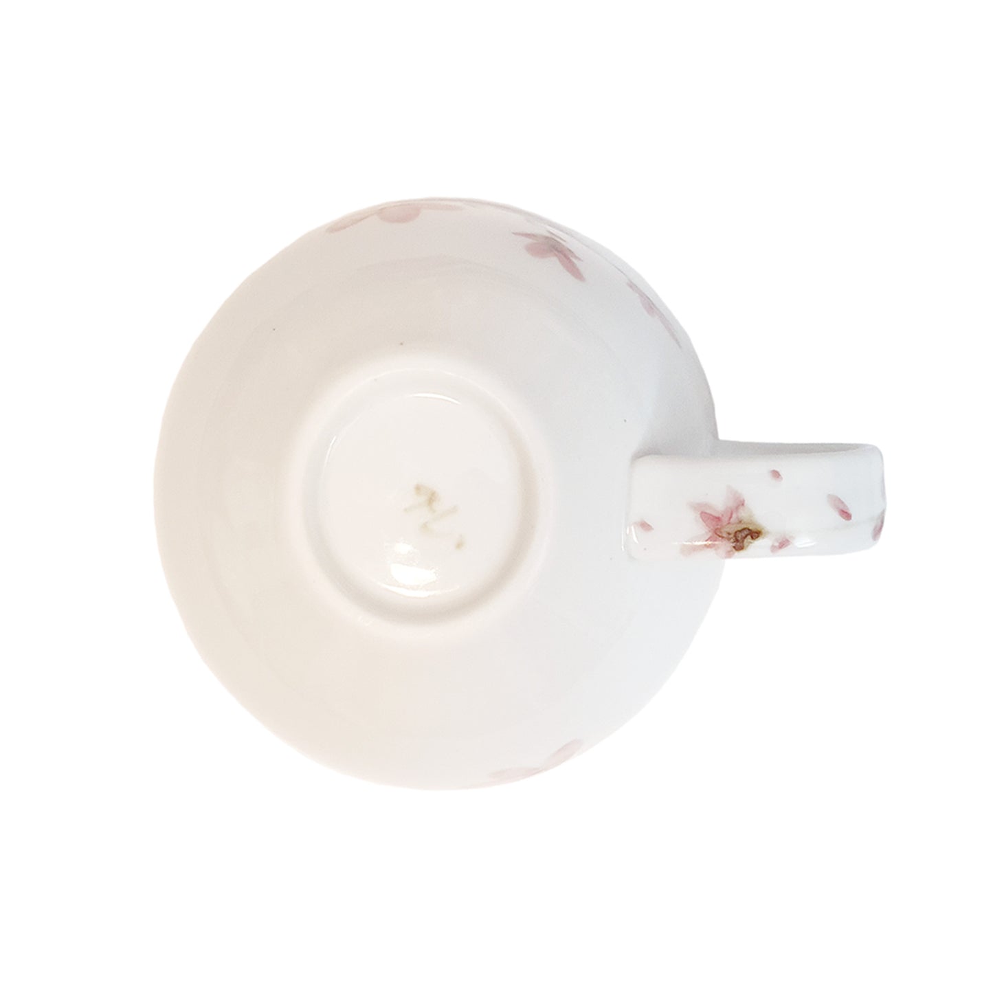 Sky Flower Cappuccino Cup & Saucer Set (Red)