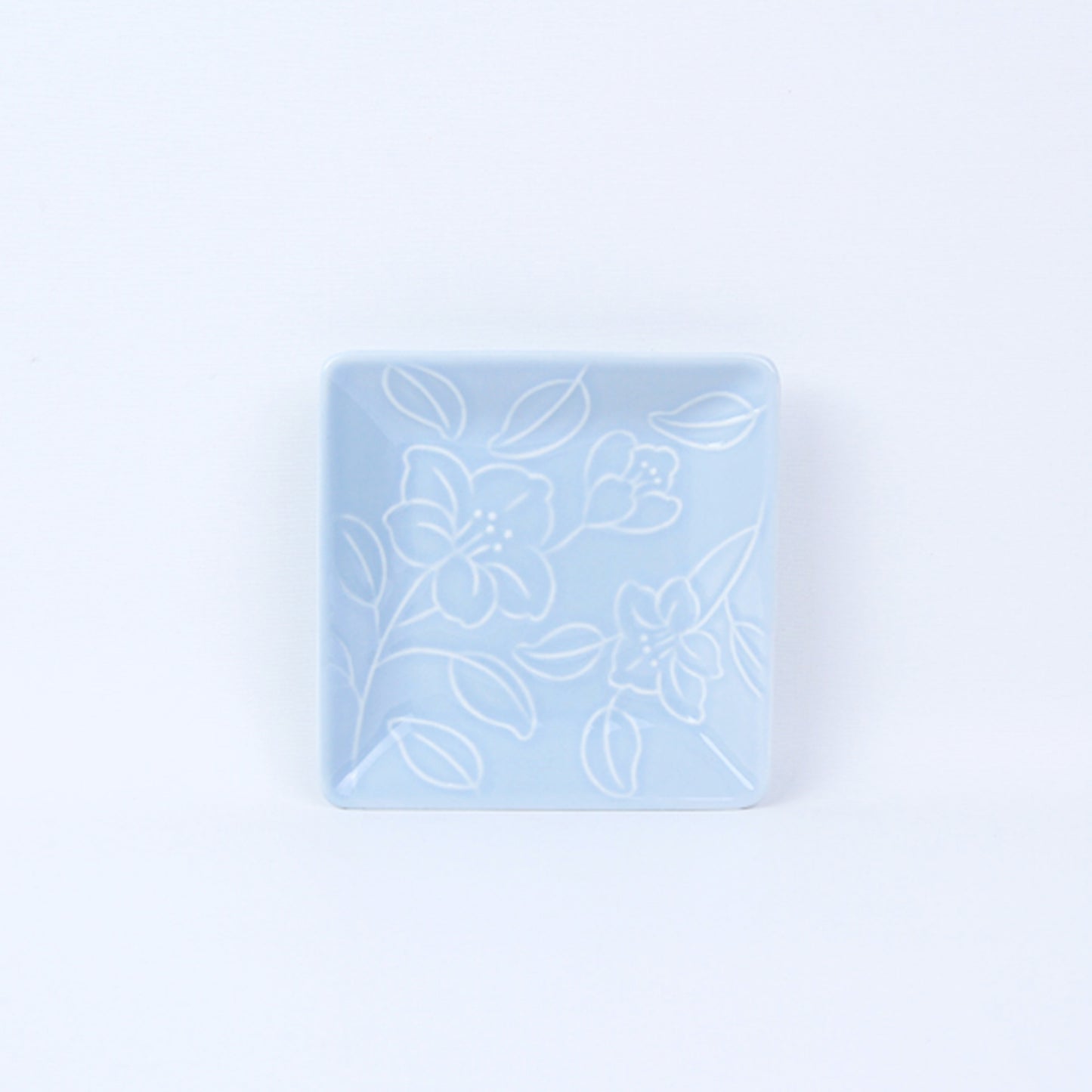 Refreshing Square Plate 127mm (Sky Blue Color)