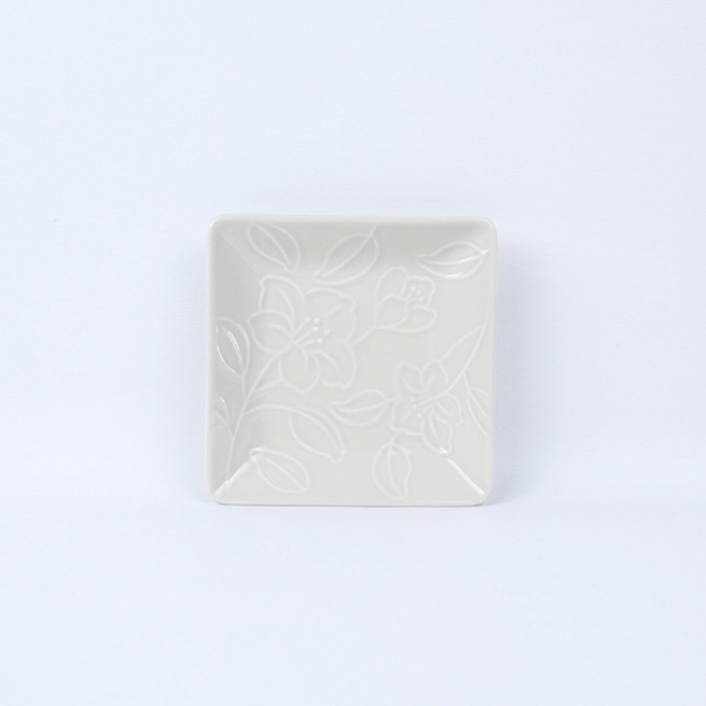 Refreshing Square Plate 127mm (Baby Pink Color)