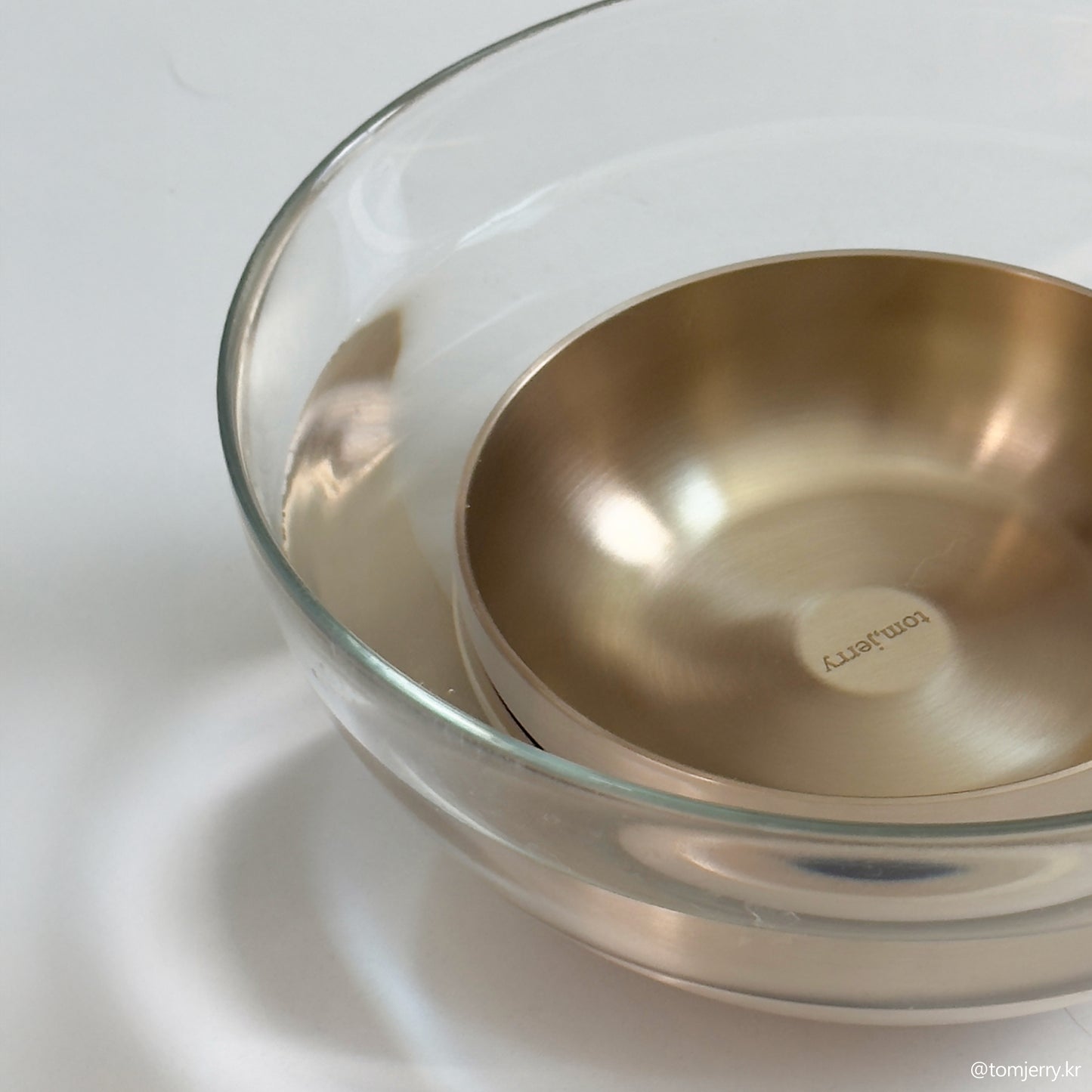 Bangjja Yugi Pet Water/Rice Bowl (Free Custom Name Engraving)