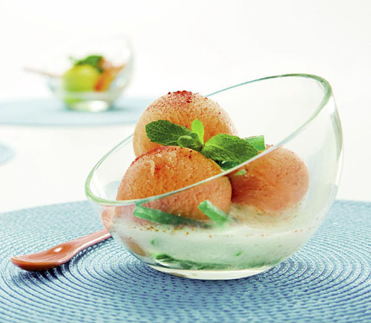 Coupe (Set of 6) Ice Cream Bowl Glass Ø120xH90mm, 130ml Clear
