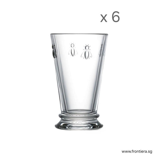 Abeille Bee (Set of 6) Long Drink Glass Ø85xH138mm, 310ml