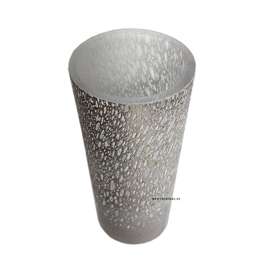 Cratere Space-silver Mouth-blown High Vase 𝟭𝟱% 𝗢𝗙𝗙