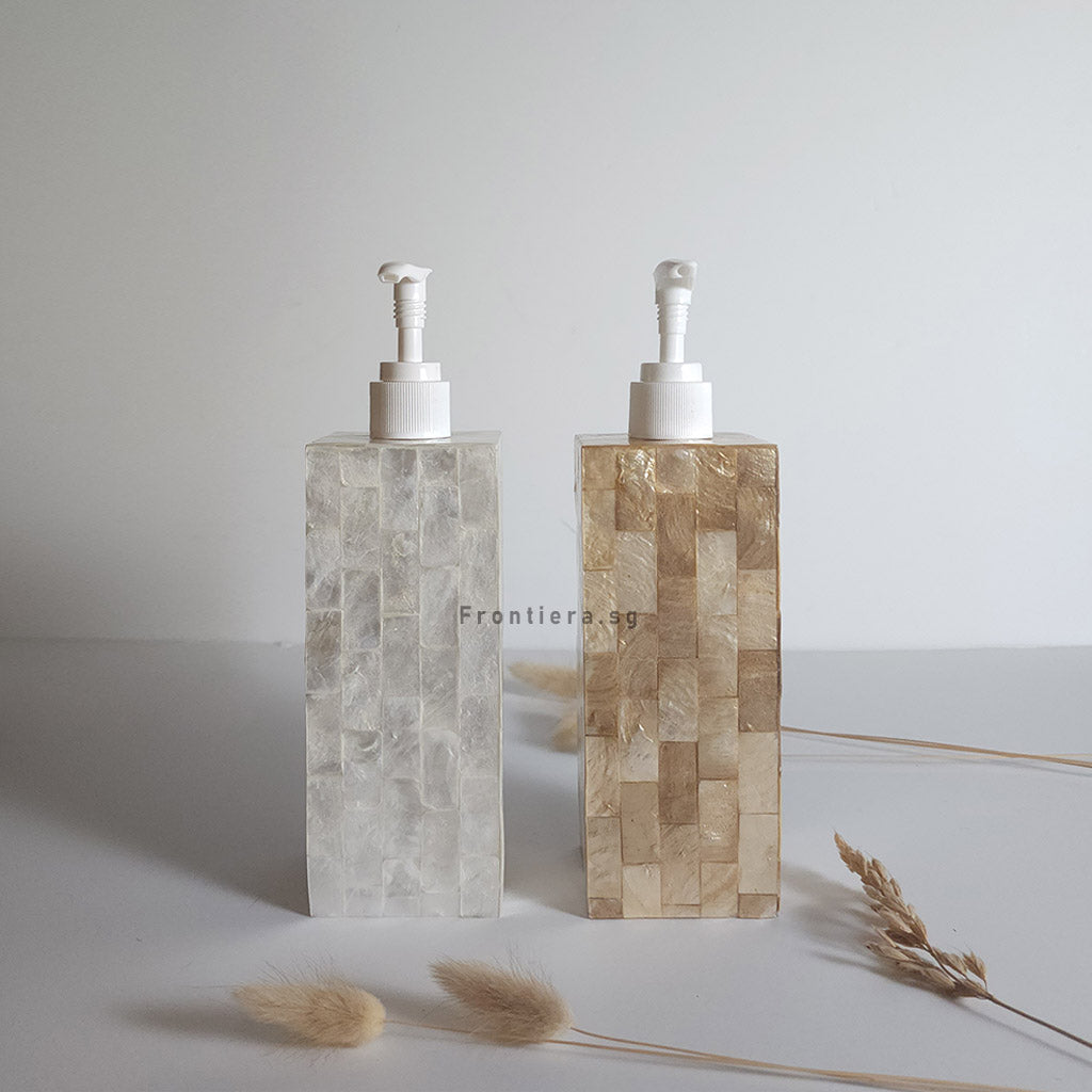 Seashells Liquid Soap Dispenser 250ml [Gold/Silver]
