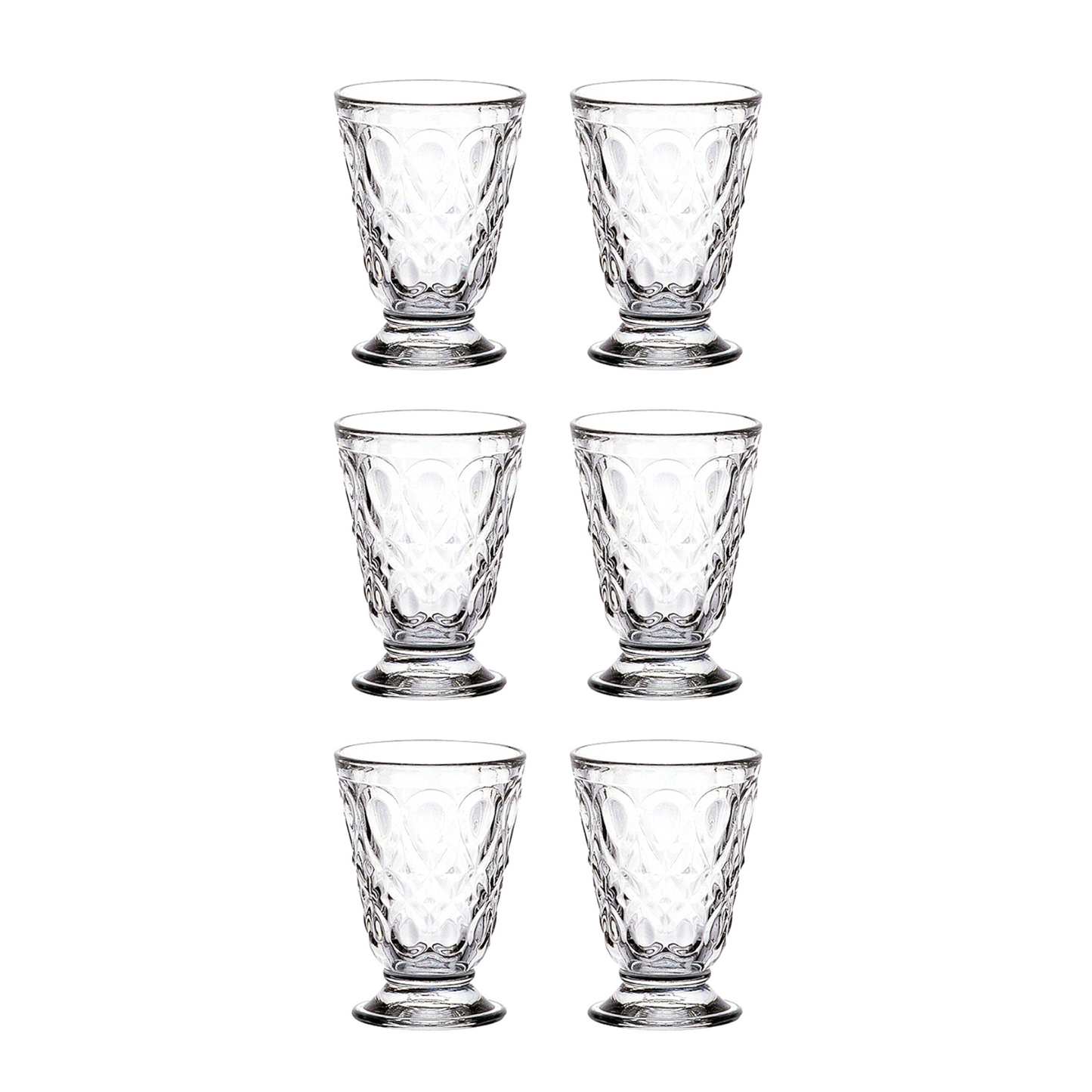 Lyonnais (Set of 6) Wine Tumbler Glass Ø80xH113mm, 200ml