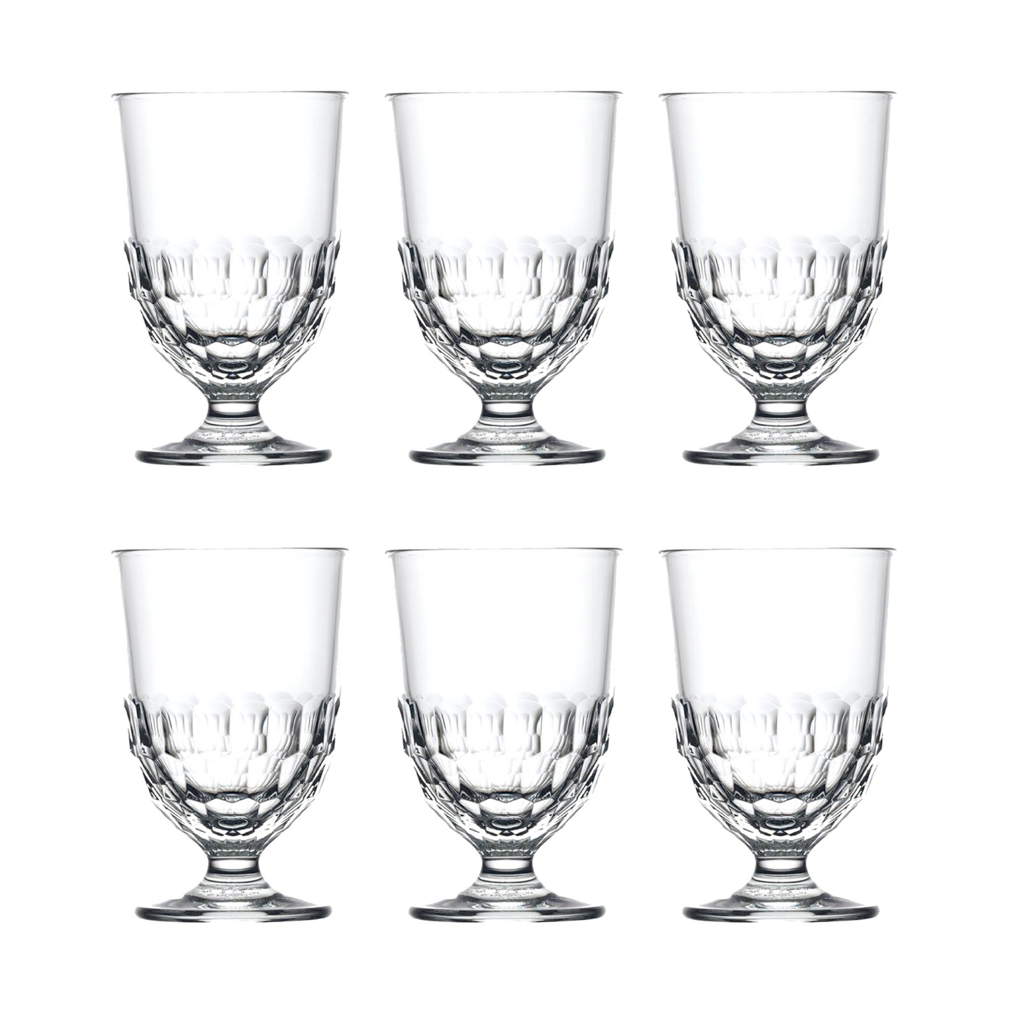 Artois (Set of 6) Tumbler glass Ø83xH126mm, 280ml