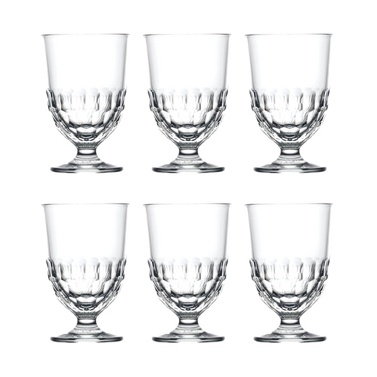 Artois (Set of 6) Tumbler glass Ø83xH126mm, 280ml