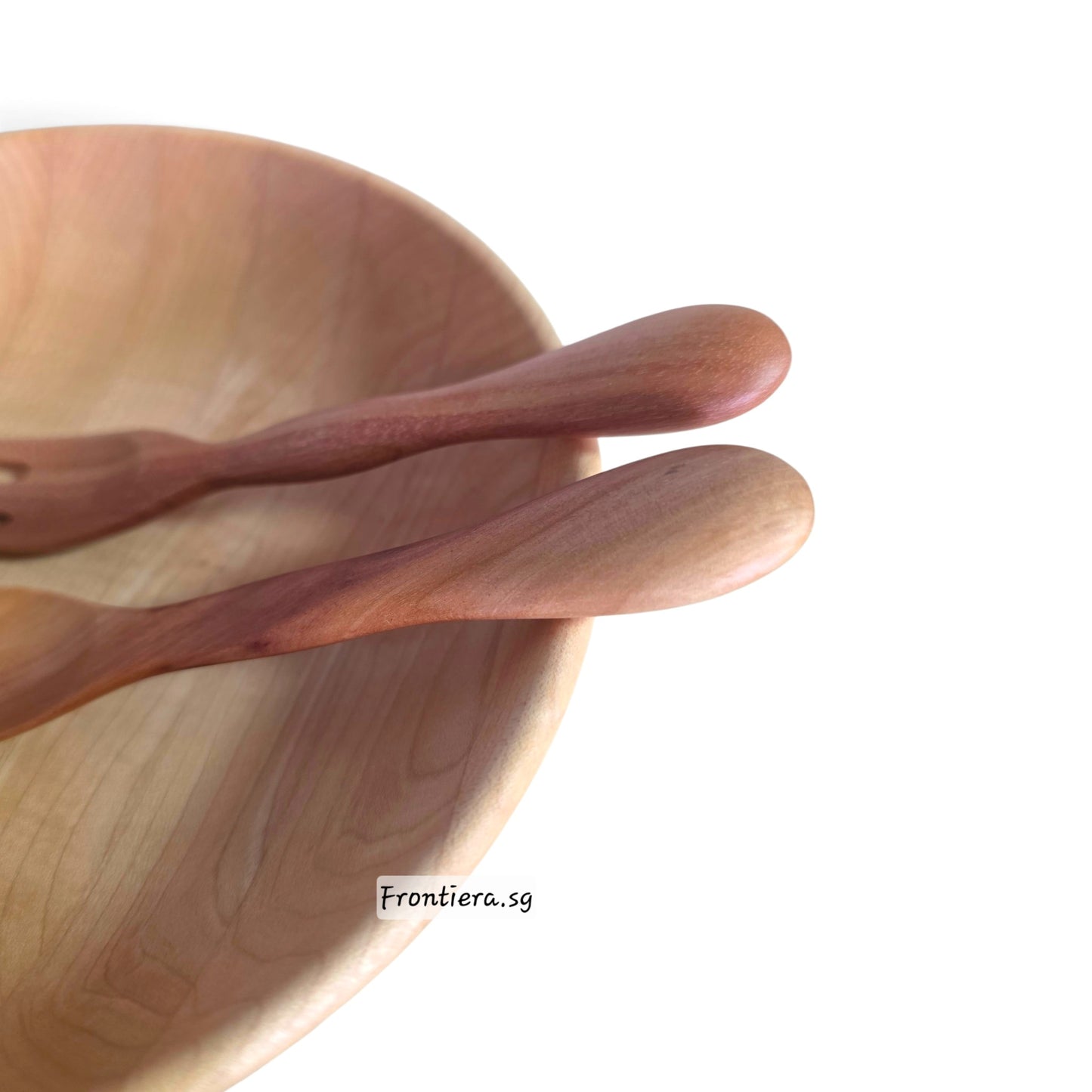 Hardwood Baby Spoon & Fork Set