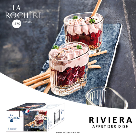 Riviera Appetizer dishes [Set of 6]