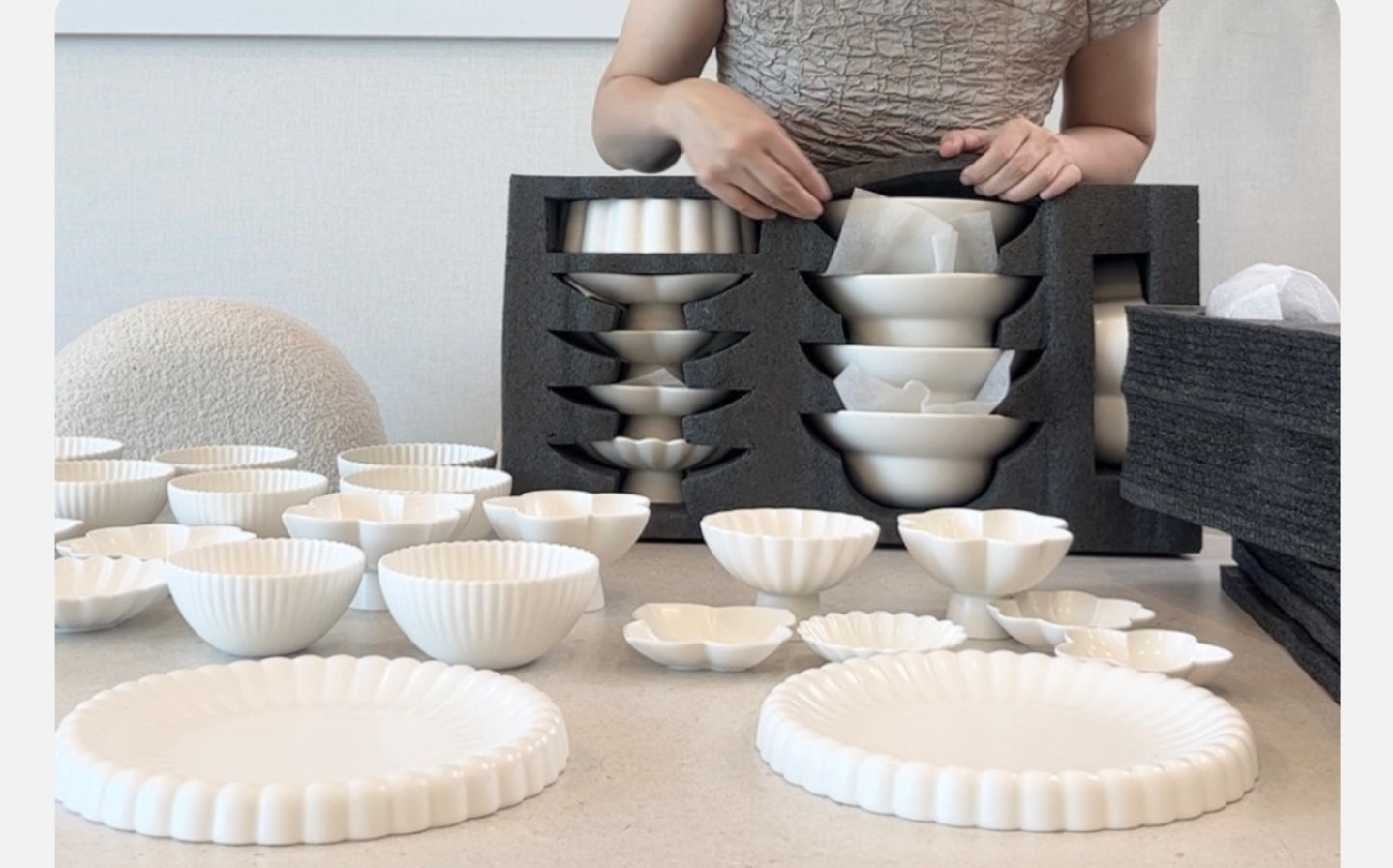 32P Casamutti Bouquet 4-Person Dinnerware Set