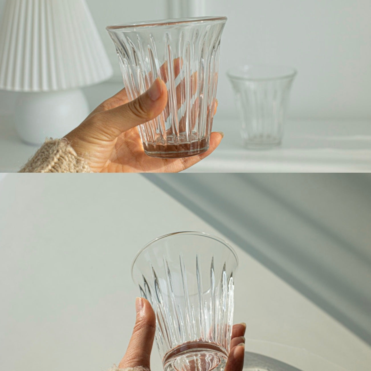 Stackable Zinc (Set of 6) Tumbler Glass Ø85xH93mm, 200ml