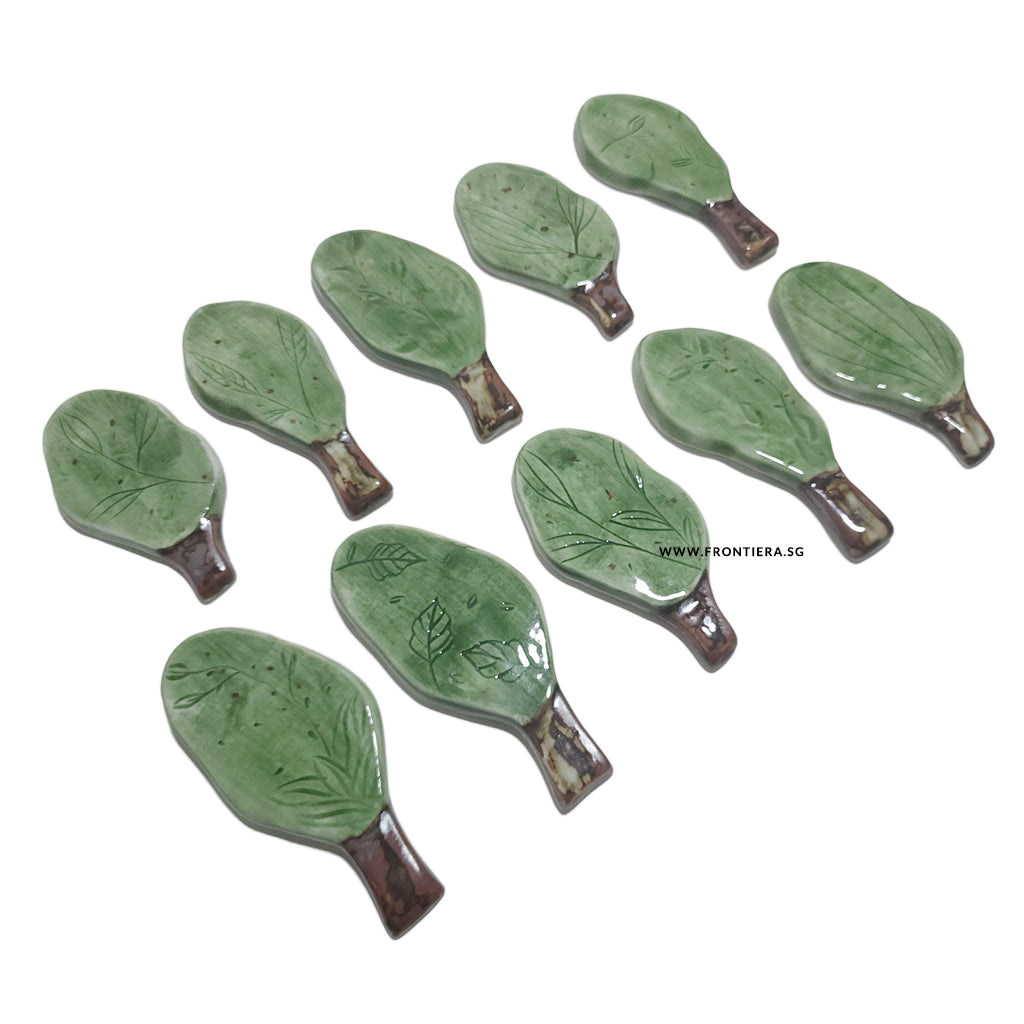 Tree Chopstick Rest (Green)