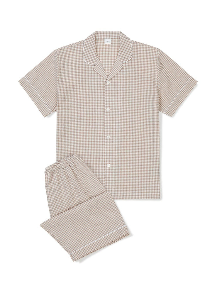 Ultimate Couple Sleepwear Set [Beige]