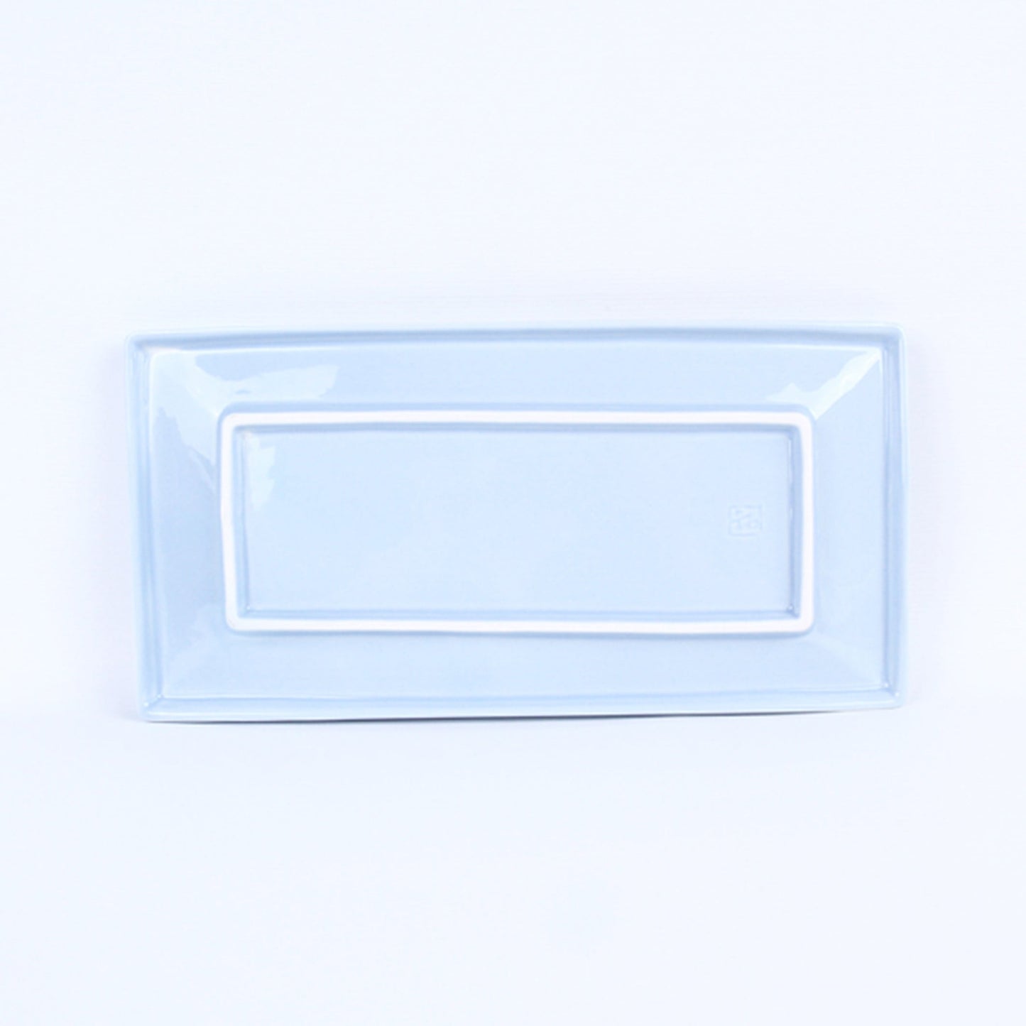 Refreshing Rectangular Plate 300mm (Sky Blue Color)𝟭 𝗣𝗹𝘂𝘀 𝟭