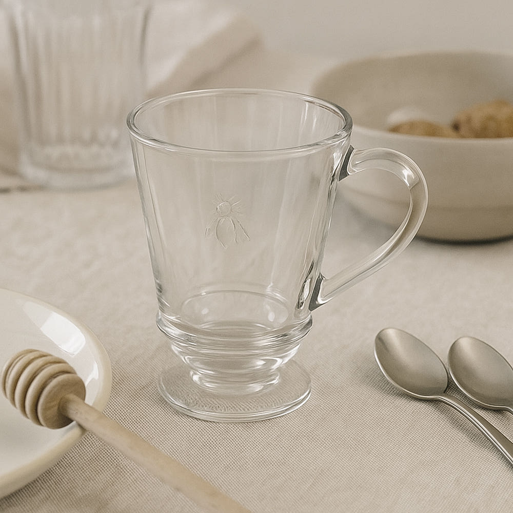 Abeille Bee Mug Glass Ø85xH115mm, 275ml
