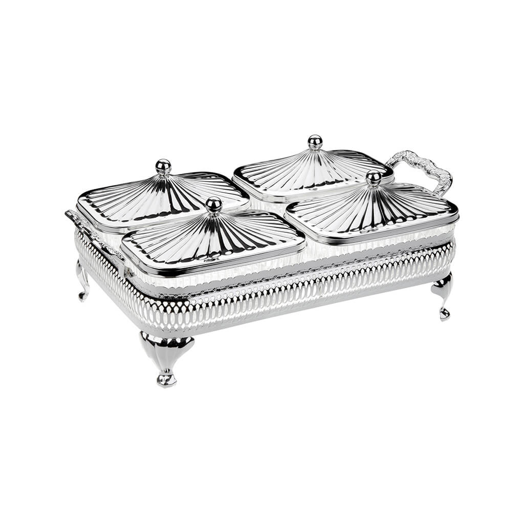 [England Silverware] 4-Piece Party Set [𝗦𝗢𝗟𝗗 𝗢𝗨𝗧]
