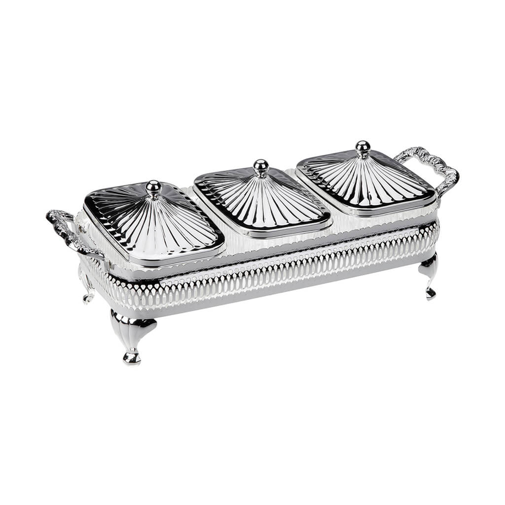 [England Silverware] 3-Piece Party Set