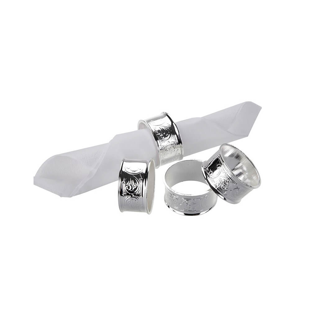 [England Silverware] Napkin Ring [Set of 4]