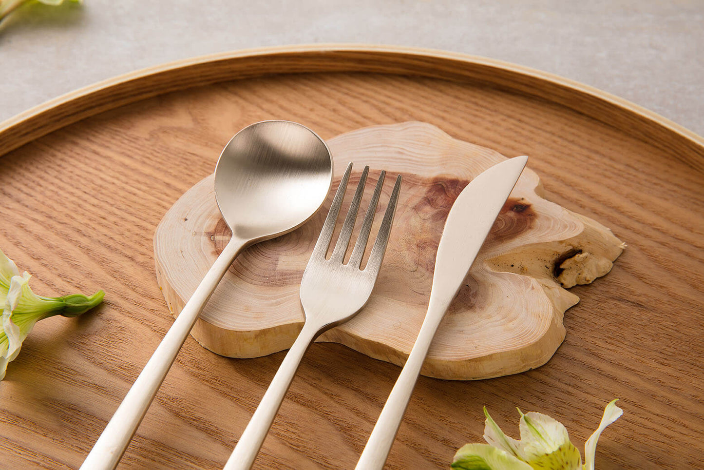 Korean Bangjja Yugi Classic Cutlery 3P/5P Set + Custome Engraving (Optional) [SOLD OUT]