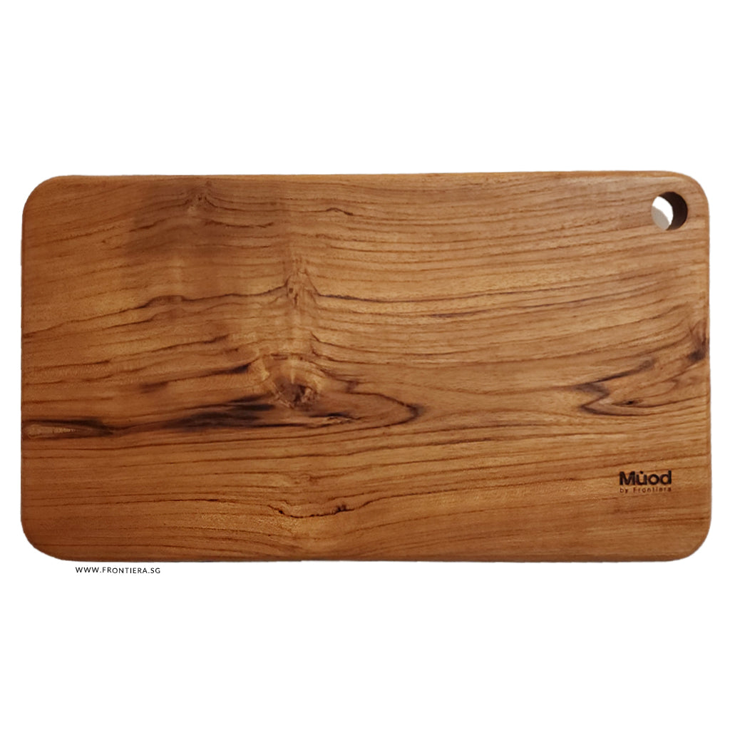 Teakwood Cutting Board 400mm + Custome Engraving (Optional)