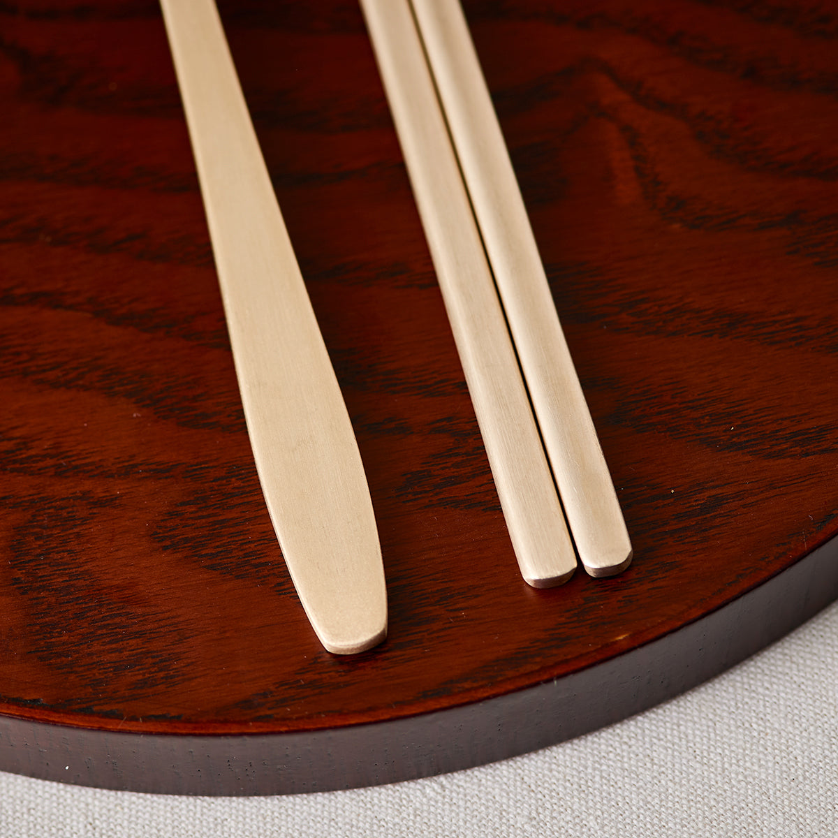 Bangjja Yugi Korean Spoon & Chopstick [2 Set] + Custome Engraving