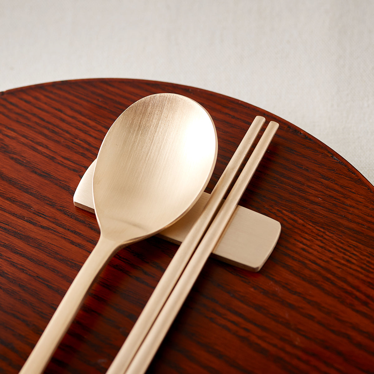 Bangjja Yugi Korean Spoon & Chopstick [2 Set] + Custome Engraving