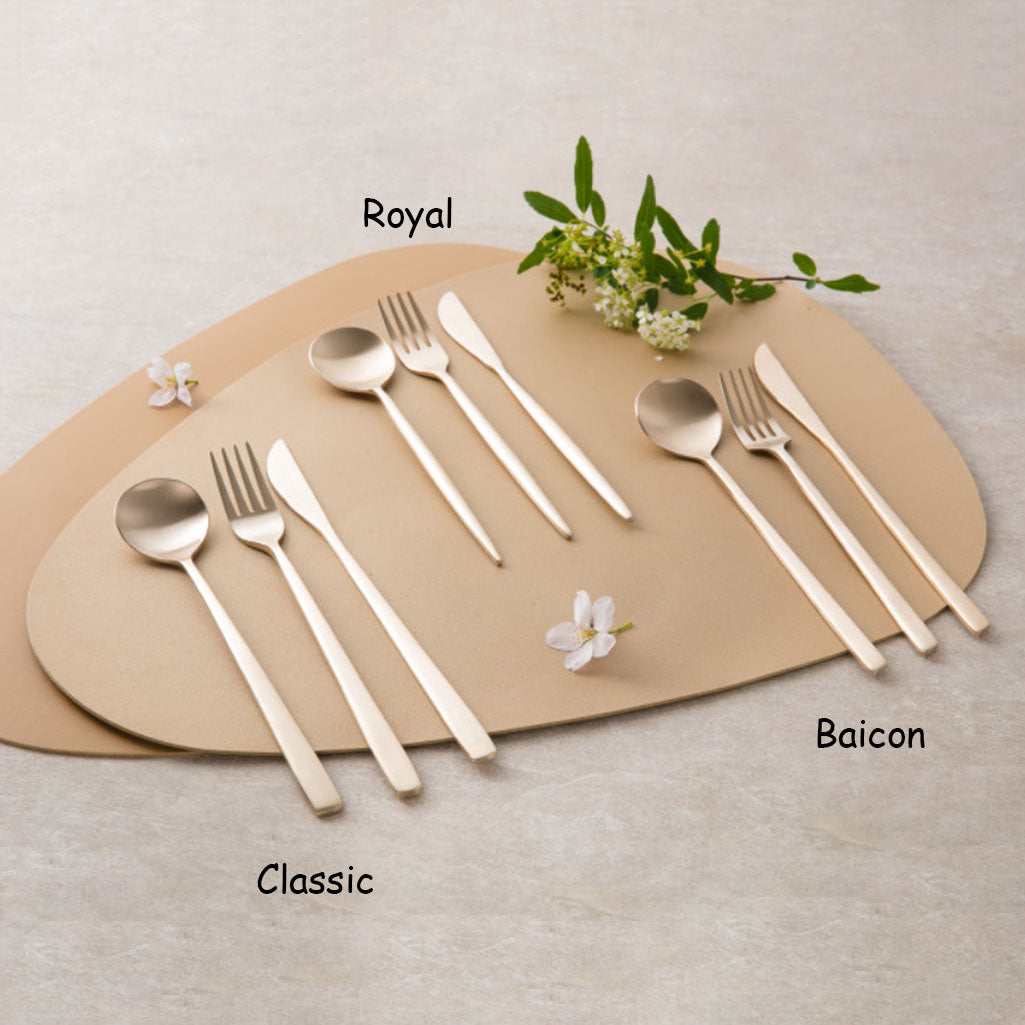 Korean Bangjja Yugi Classic Cutlery 3P/5P Set + Custome Engraving (Optional) [SOLD OUT]