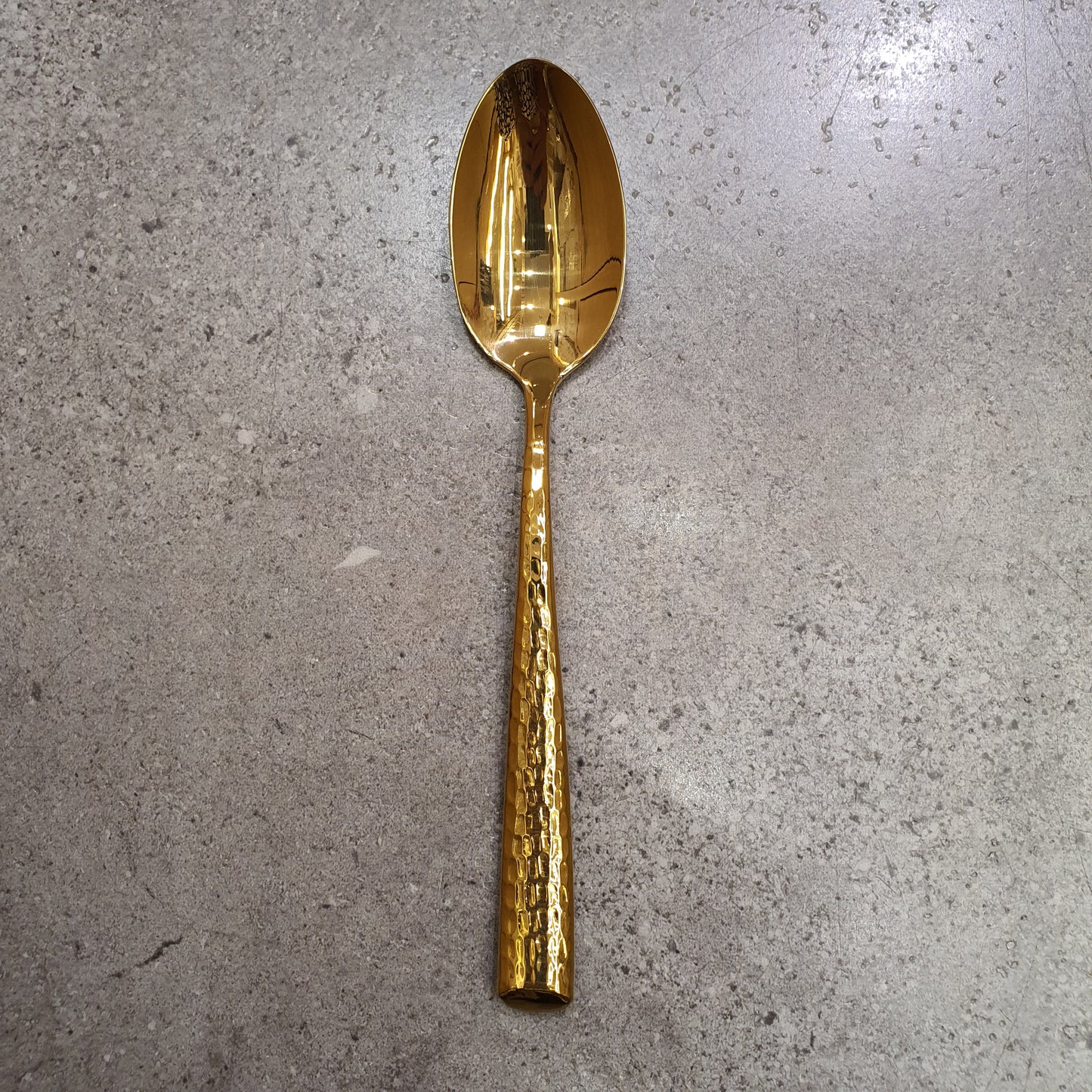 Frontiera Hammered Gold Table Spoon 208mm