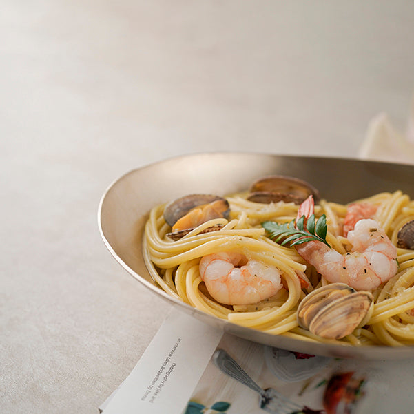 Bangjja Yugi Fresh Salad / Pasta Oval Bowl [250 x 175 x 58mm / Large]