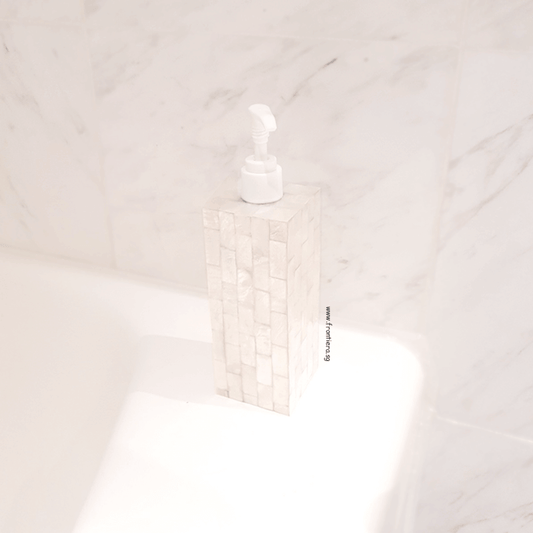 Muod Seashells Liquid Soap Dispenser Silver 1