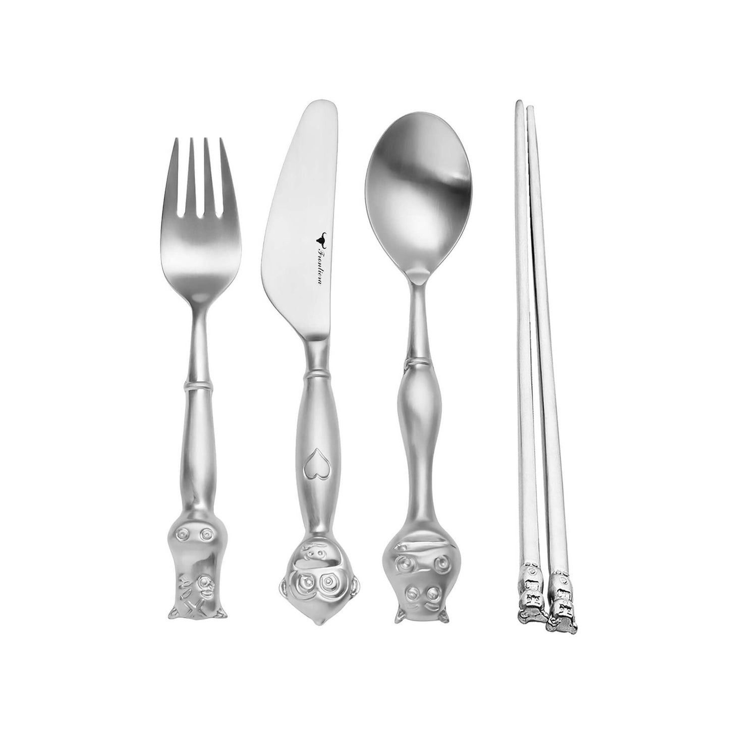 Madagascar premium quality stainless steel children cutlery set