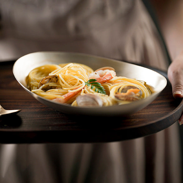 Bangjja Yugi Fresh Salad / Pasta Oval Bowl [250 x 175 x 58mm / Large]