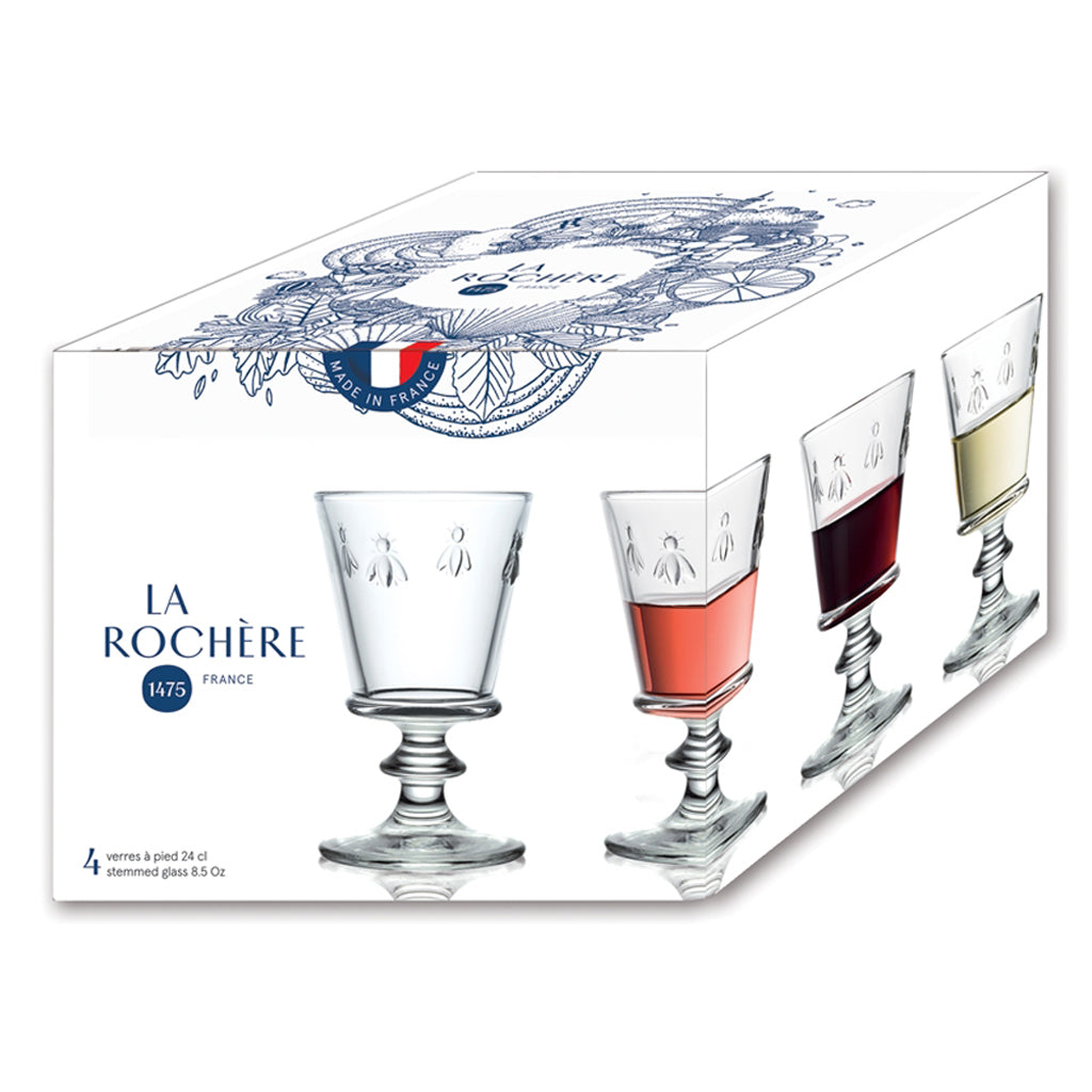 Abeille Bee Goblet Set 240ml [Set of 4]