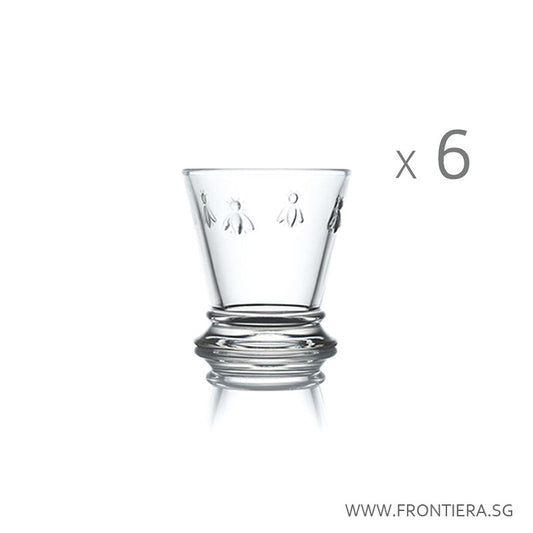 Abeille Bee Set of 6 Shot Glass Ø53xH64mm, 6ml