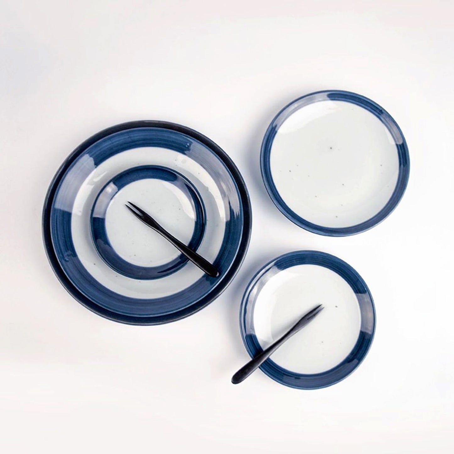 Blue Moon Salad Plate (Size 2) 17.5cm (1pc/4pcs Set)