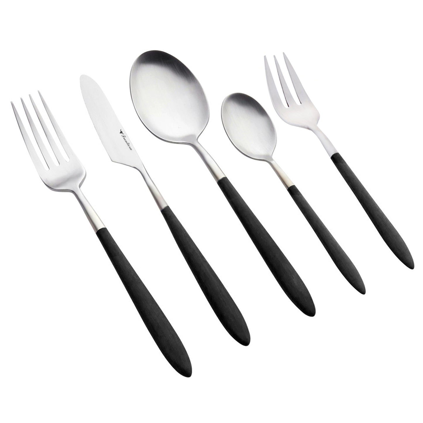 Frontiera Epic Black 20Pcs, 4-Person Cutlery Set
