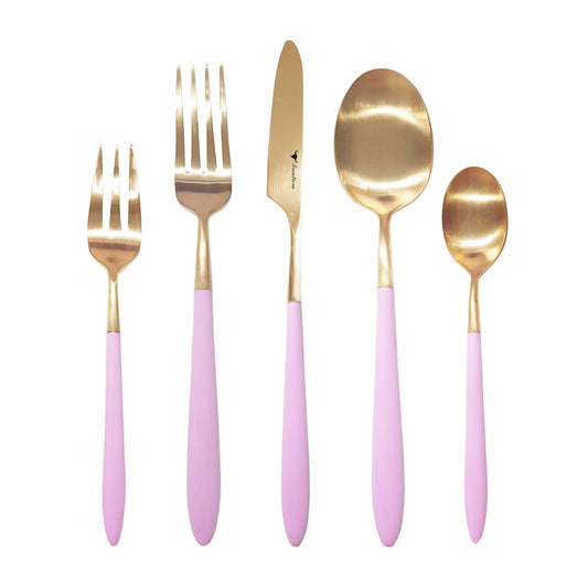 Epic Pink Gold 20Pcs, 4-Person Cutlery Set