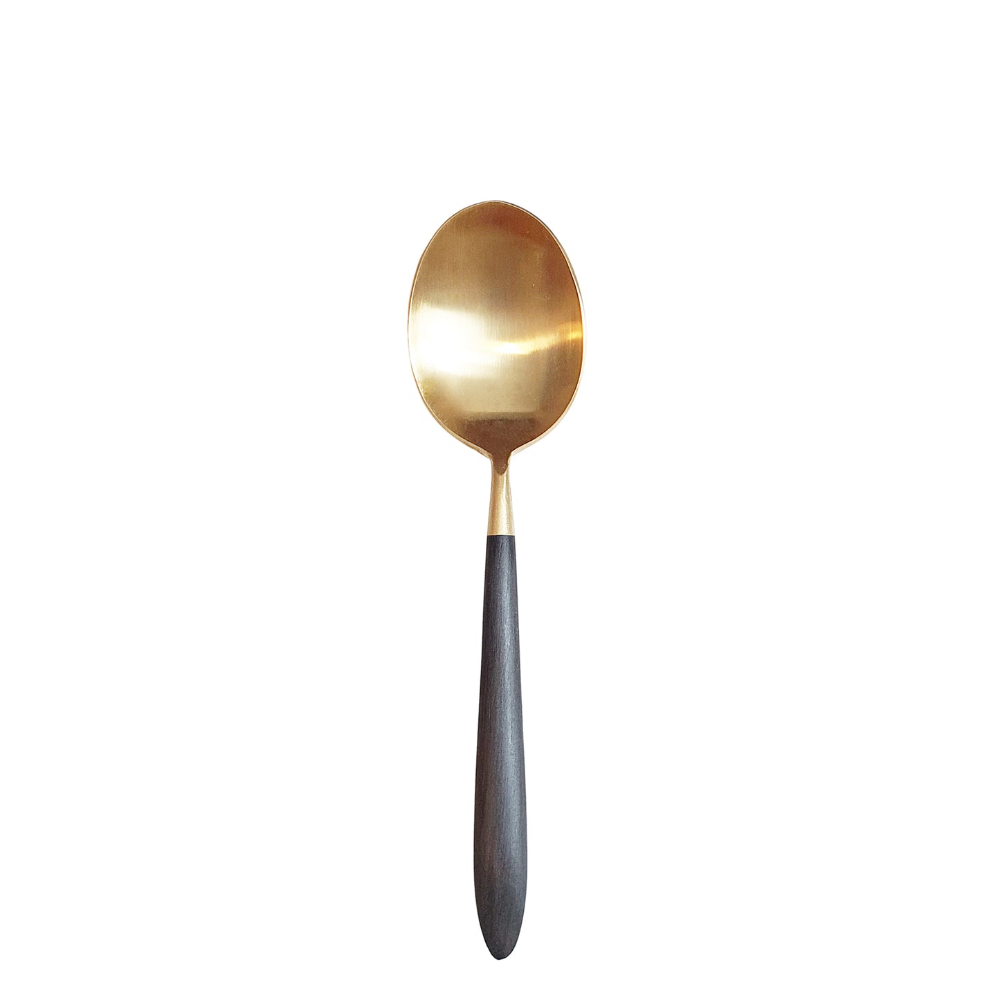 Epic Black Gold Dessert Spoon / Soup Spoon 186mm
