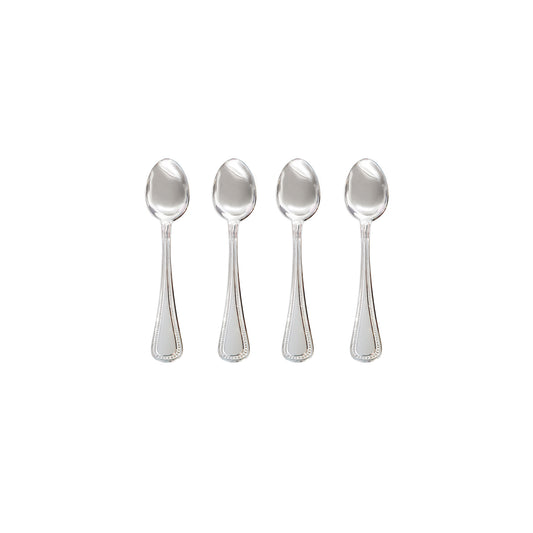 Grand Hotel Bead Espresso Spoon 115mm, 4P Set 𝟐𝟓% 𝐎𝐅𝐅