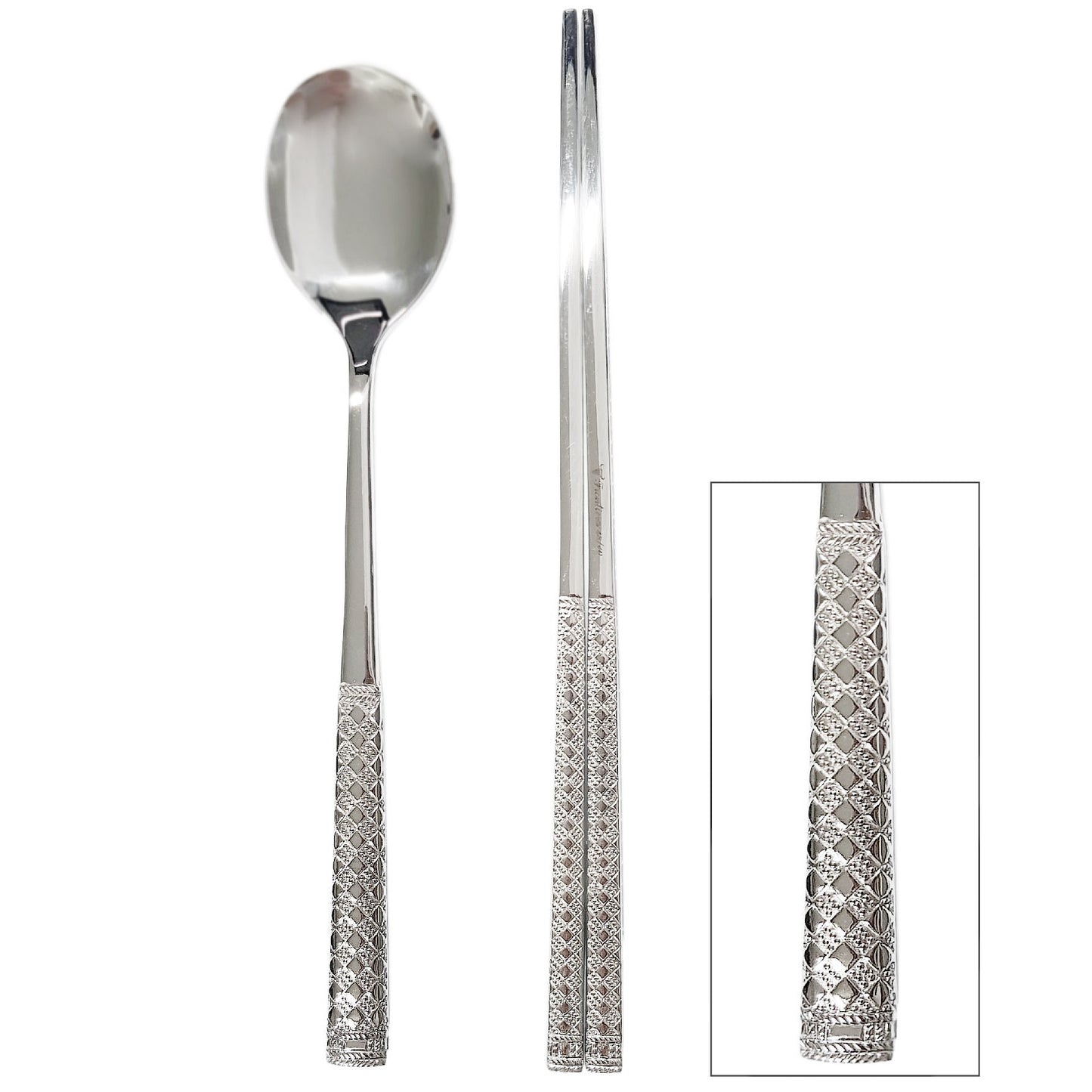 FR1 Oriental Spoon & Chopsticks Set