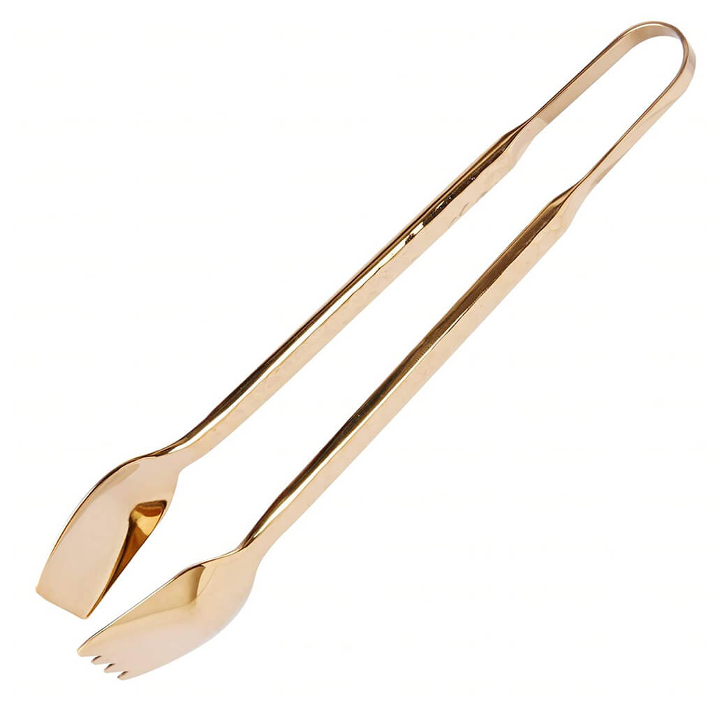 Frontiera Hammered Gold Serving Tong (L) 255mm [𝗦𝗢𝗟𝗗 𝗢𝗨𝗧]