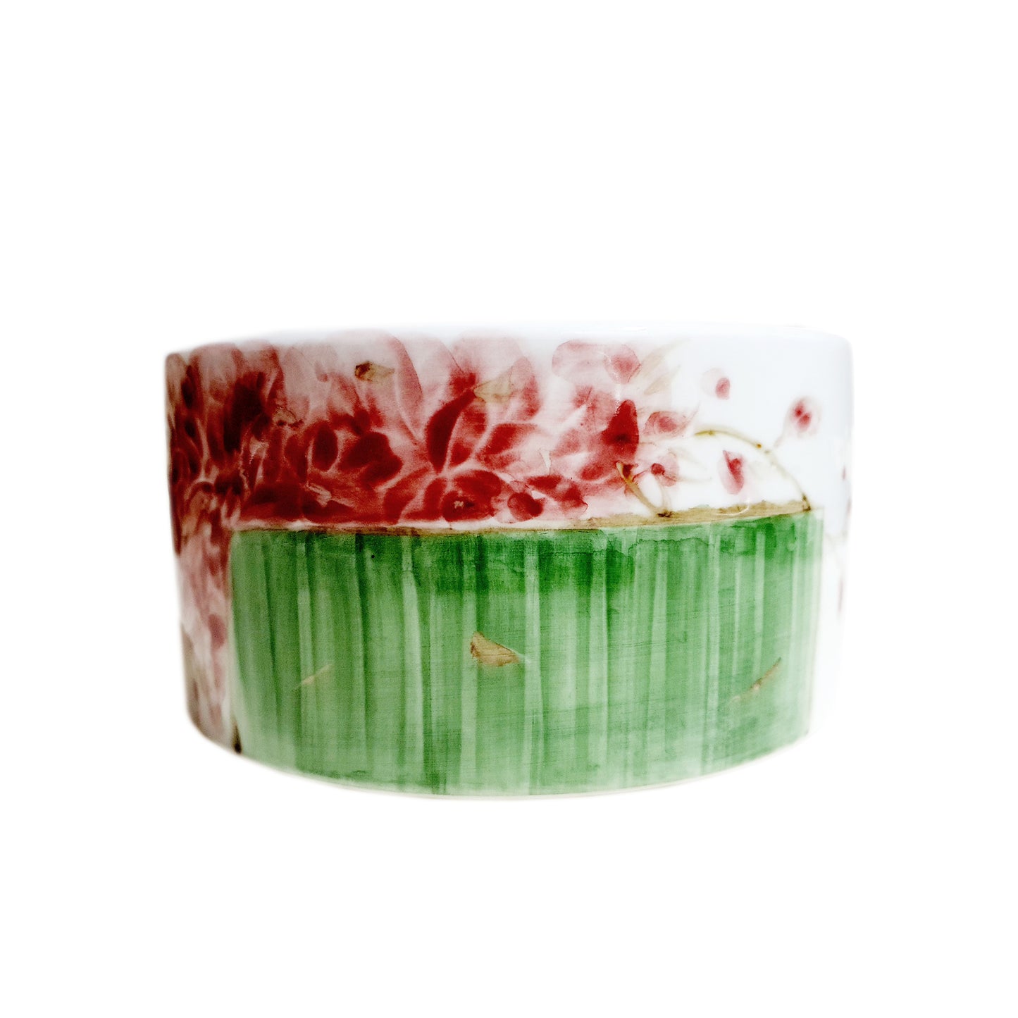 Flower with Green Vase Noddle bowl 145mm