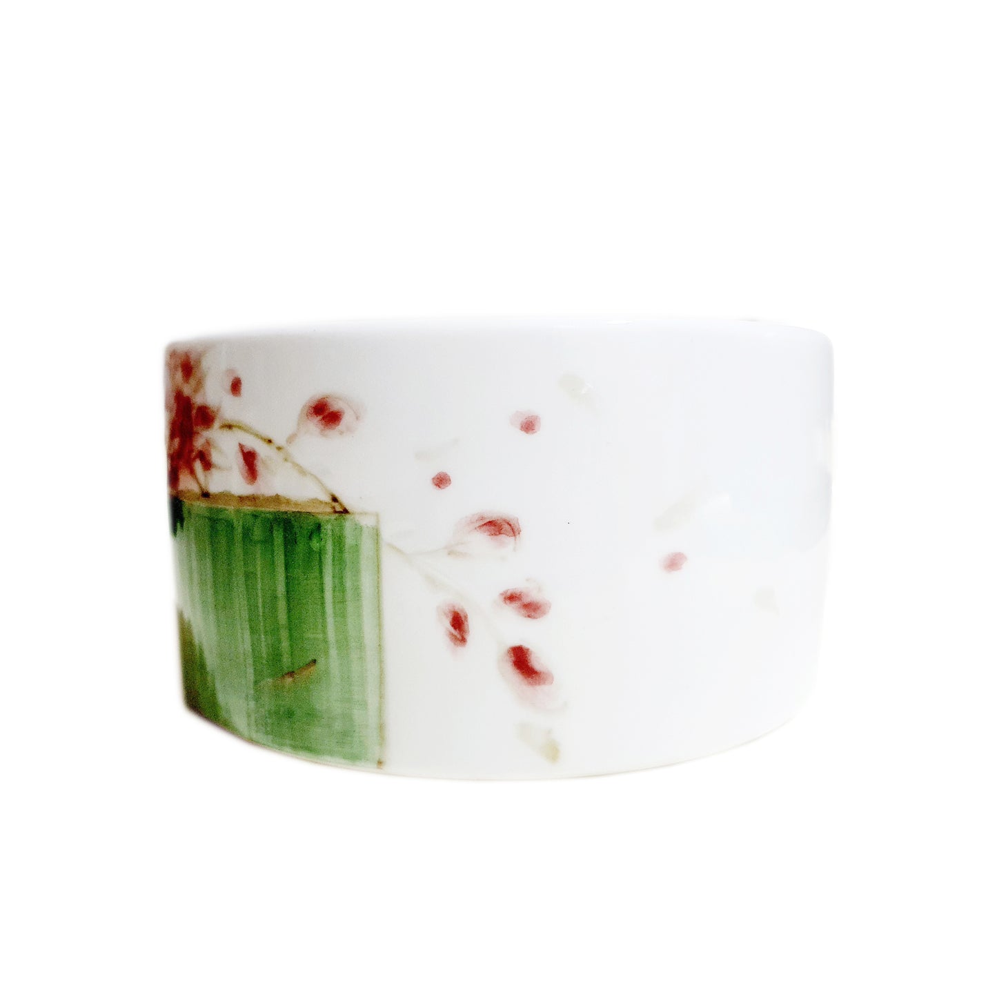 Flower with Green Vase Noddle bowl 145mm