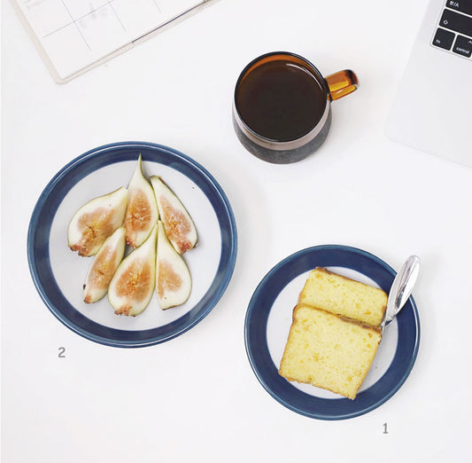 Blue Moon Salad Plate (Size 2) 17.5cm (1pc/4pcs Set)