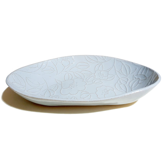 Half moon Plate 270mm -Sky Blue
