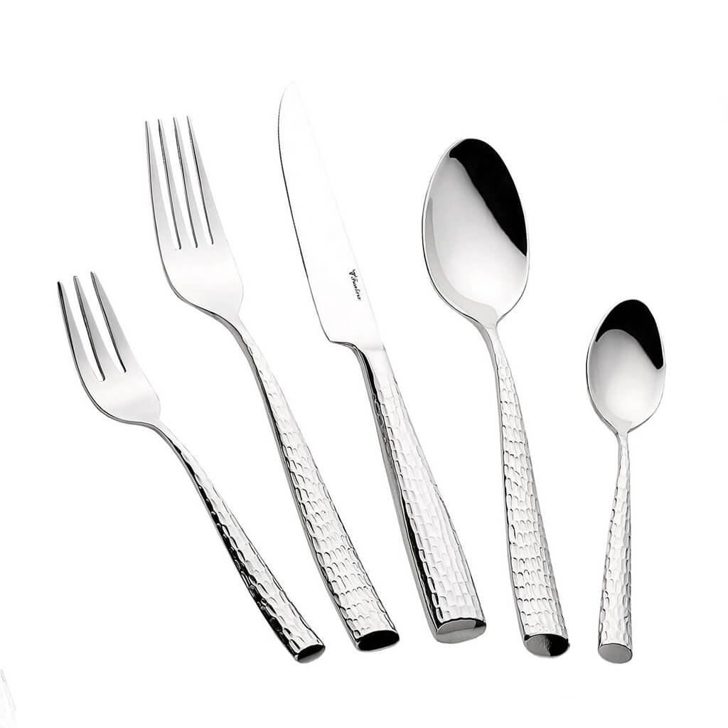 Frontiera Hammered2 Cutlery Set of [2/4-Person Set]
